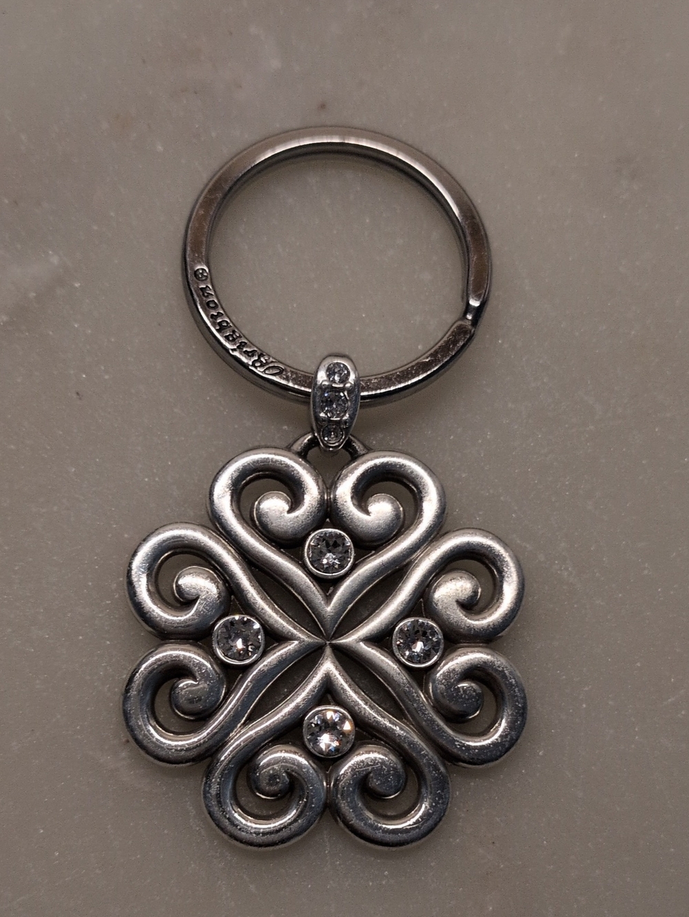 Brighton Alcazar Charm Spring Ring & Amulet For Necklace/Purse Charms/Key Fob